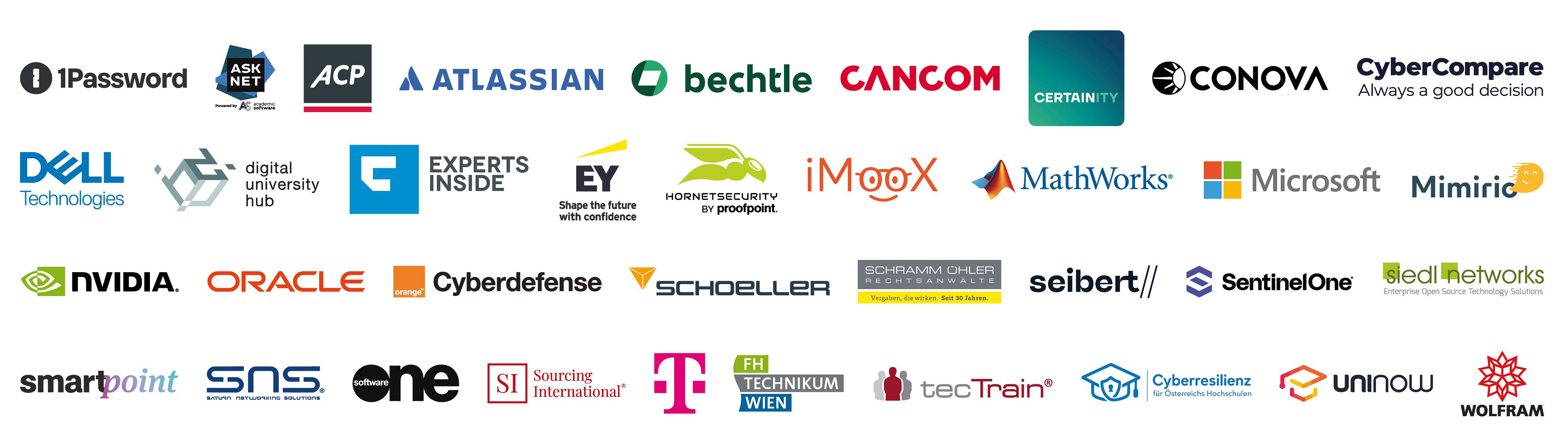 Logos der Partner und Sponsoren der Acotec 2026